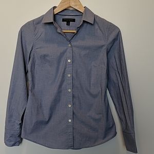 Banana Republic blue Riley button down shirt